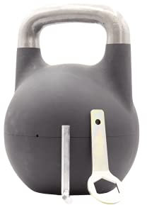 Kettlebell Kings | Verstellbare Wettkampf-Kugelhantel | Verstellbares Kugelhantel Gewicht von 12 kg bis 32 kg Wettkampf-Kugelhantel für Hebe- und Krafttraining im Fitnessstudio oder zu Hause