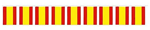 Guirca Guirnalda 50 m Banderas España 20x30, Multicolor (18508)