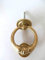 Ring Messing glänzend mit Zapfen für Tür