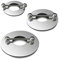Fly Style Nippelpiercing Chirurgenstahl 316 L - 10 mm Öffnung - BDSM Schmuck - Nipple Piercing/Brust Piercings aus Edelstahl, Außendurchmesser:30mm