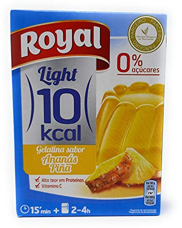 Royal - Gelatina sabor Pina (Ananas) Light - por 1 litro