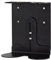 Kuishi Wall-Mounted Black Soap Dispenser Bracket, 250-500ml Soap Bottle Holder, Double Black, Resistant to Corrosion and markings, Decoration, Bottles Not Included