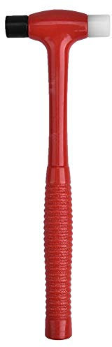 Pongnas Mini Martello di plastica Dura, Strumento di Gioielli d'oro Strumento Portatile di Riparazione Fai-da-Te Riparazione Martello Doppia Testa Orologio
