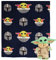 Northwest Star Wars: The Mandalorian Dark Hover Character Hugger Kissen & Silk Touch Überwurfdecke Set, 101,6 x 127 cm