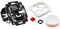 Busch-Jaeger (Original) LED-Drehdimmer (LED Dimmer) 6523 U-102 mit Dimmerscheibe Zentralscheibe 2115-214 im Design:Reflex Si alpinweiß glänzend inklusive Glimmlampe 3855–UP Dimmer (6523U102) 6523U102