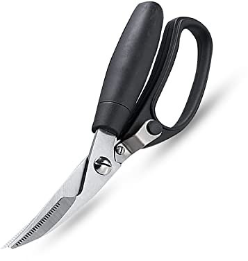 Forbici Trinciapollo, Multiuso Forbici per Tagliare Ossa, Pesce, Carne, Verdure, Pizza