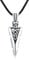 MEDWISE Pfeil Kette 925 Sterling Silber Keltische Kette Herren Anhänger Pfeilspitze Halskette Keltische Schmuck für Herren Sohn Damen Teenager Geschenke