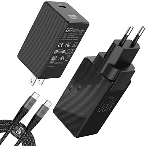 Minthouz USB C Ladegerät 65W GaN USB C Netzteil, PD Adapter für MacBook, Dell XPS 15, iPad Pro/Air/Mini, Charger Kompatibel mit iPhone 16/15/14/13, Galaxy S22 Ultra, Pixel 6 Pro und mehr