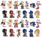 FAMILIO 26PCS Shoes Decoration Charms for Clog Decoration, Cartoon Shoe Decoration for Wristband Bracelets, Decoration Accessories Accessories Birthday Gifts for Boys and Girls