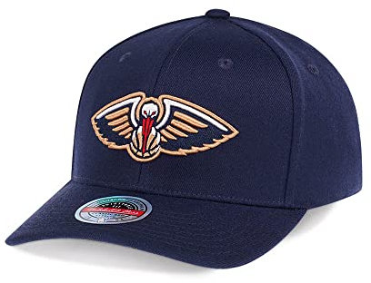 Mitchell & Ness NBA New Orleans Pelicans Team Snapback blau/weiß, OS