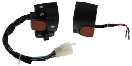 Armatur Schaltereinheit links und rechts kompatibel für Yamaha Aerox und MBK Nitro bis 2013