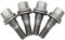 BIAREN Lot de 4 boulons de roue pour Citroën Berlingo Dispatch C2 C3 C4 Grand Picasso C5 DS3 DS4 Peugeot Partner Expert 206 207 308 407 3008 5008 RCZ 9817024580 540567