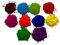 Holi Pulver Festival Party Hochzeit Fotoshooting 10 Farben, 50 Beutel je 100 Gramm