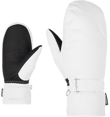 Ziener Damen KISARI Ski-Fäustling/Wintersport | wasserdicht, PFC frei, Black