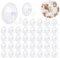 SLshiBo 40 x Saugnapf Haken Ø 40mm Saughaken Extra Stark Transparent, Saugnapf mit Haken Silikon, Wandhaken mit Saugnapf für Bad, Küche, Fliesen, Fenster Glas