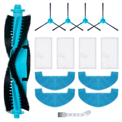 Kit d'accessoires pour Ultenic D10,pour MONSGA MS1 MAX,pour Proscenic Q8/Q8 Max,pour Lubluelu L15,pour Trouver E10,pour Mova E10,pour Mamibot EXVAC700 Pioneer,pour Liectroux M70 Pro aspirateur robot