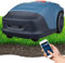 aromaoveite Robot Lawn Mower With Bluetooth App Control-Applicable Lawn Area1200㎡/Cutting Width 7 In/Tilt Angle ±33% (18°)/Work Efficiency150㎡/H- For Small To Medium Yards,Blue