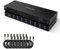 TESmart 4K@60Hz 8x1 HDMI KVM Switch HKS801-Prime mit HDMI 2.0 und USB 3.0, 8 PC 1 Monitor KVM Schalter, EDID, Hotkey Umschalter, Auto Detect/Scan Modus, LAN/RS232 Port Steuerung, IR Fernbedienung