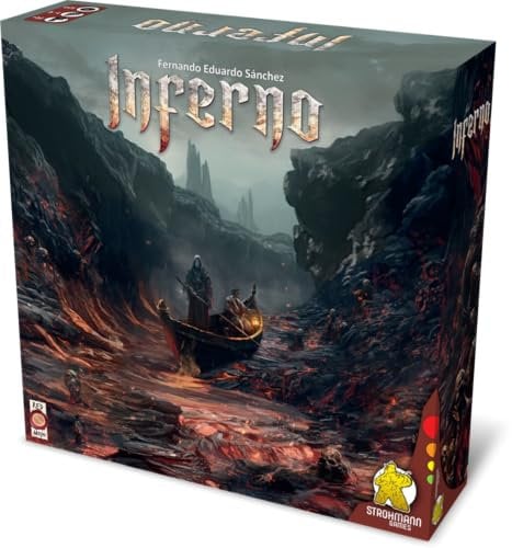 Strohmann Games, Inferno, Expertenspiel, Brettspiel, 1-4 Spieler, ab 14+ Jahren, 120 Minuten, Deutsch