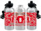 Manchester Reds Football Shirt Silver Aluminium Two Lid Unisex Water Bottle Gift Team-Manchester-United