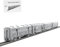 RCARTOYRTR Santa Fe Super Chief Personenzug Klemmbausteine, Zug Bausteine mit Eisenbahn Schienen Entworfen von Langemat, Eisenbahn-Spielzeug und Geschenk für Erwachsene - 5021 Teile