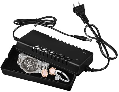 Didiseaon Fake Charger Hidden Safe Box Secret Money Box Hidden Safe Secret Compartment for Cash Coins Jewellery Medications Discreet Home Diversion Storage Non-Functional Charger Plug Design