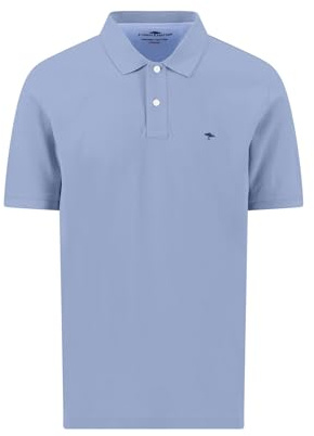 FYNCH-HATTON Poloshirt aus Baumwolle mit strukturierter Oberfläche