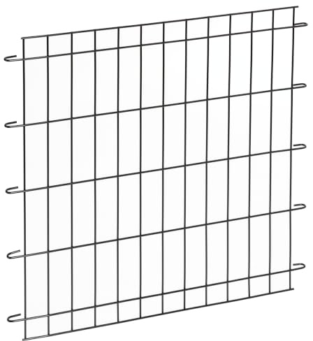 MidWest Homes for Pets Dog Crate Divider Panel for 61 cm Pet Cages, Adjusts Living Space, Fits MidWest Crate Models 1624, 1624DD, 724UP, Black E-Coated, 02DP