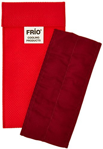 FRIO - Custodia termica per insulina, 8 x 18 cm, colore Rosso (Red)