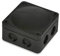 WISKA OUTDOOR JUNCTION BOX IP66 85 X 85 X 51mm BLACK