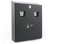 Sterling CIG2BK 255 x 320 x 75 mm Powder Coated Cigarette Bin - Black