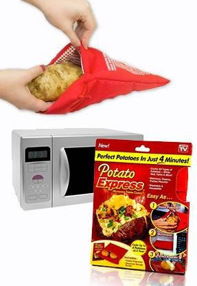 Potato Express sac cuisson patates au micro ondes