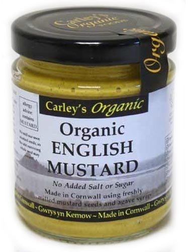 Carley's Org English Mustard 170g X 5 (Pack of 5)