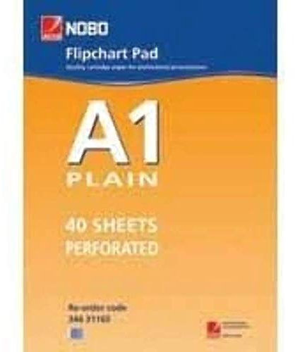 Flipchartblock, blanko, 40 Blatt (A1)