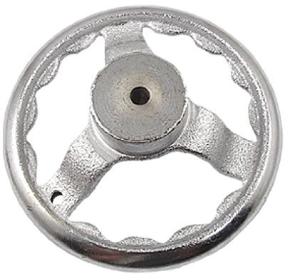 sourcingmap 5 3/5 Diameter Metal Milling Machine Lathe Hand Wheel