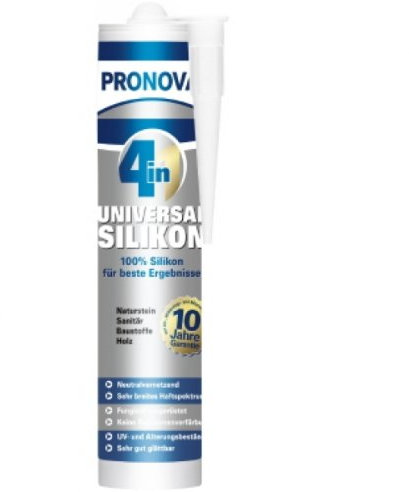 Pronova Universal Silikon 4 in 1 braun 300 ml