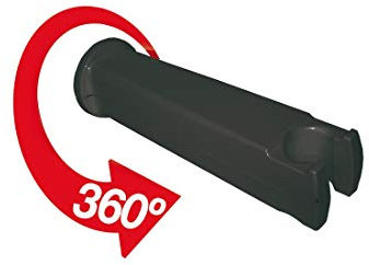 Peruzzo Unisex – Erwachsene 360° Wandhalter, Schwarz, Einheitsgröße