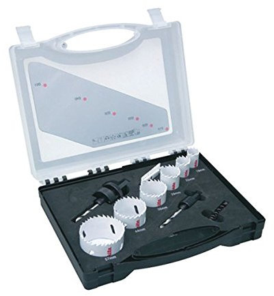 Lochsäge Kit 8-teiliges Elektriker d-47123 von Makita & Best Preis quadratisch