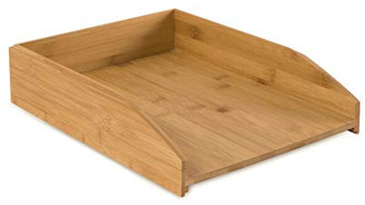 Osco Bamboo Stacking Letter Tray BAM-LT1