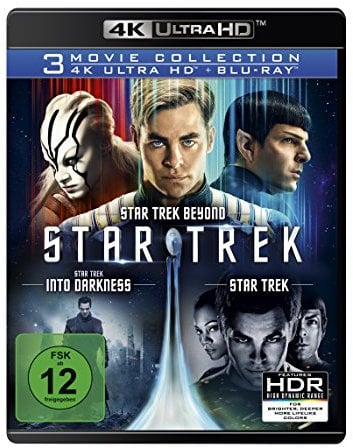 Star Trek - 3-Movie Collection [3 4K Ultra HDs] + [3 Blu-rays]