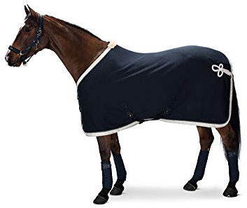 Eskadron Abschwitzdecke Melange Wide Binding Classic Sports FS19 Farbe Navy, Größe M