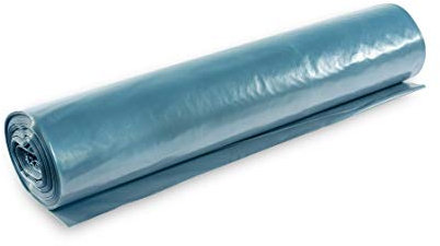 Müllsäcke, 30 St. extra starke blaue Müllbeutel, 120 Liter Fassungsvermögen, 700 x 1.100 mm, Typ 100 mit 70 my, besonders reißfest, ideal für Garten, Umzüge, Entrümpelungen & Haushalt