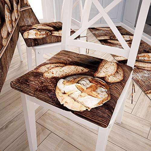 PETTI Artigiani Italiani Stuhlkissen, für Küche, 4 Punkte, Set mit 6 Brot