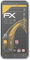 atFoliX Panzerfolie kompatibel mit Peaq PSP 400 Schutzfolie, entspiegelnde und stoßdämpfende FX Folie (3X)