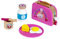 Theo Klein 7320 BarbieTM - Toaster, wood I Incl. attachments I Accessories for child's kitchen and play kitchens I Toy for children Age 3+