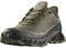 Salomon Men's Alphacross 5 Gore-tex Running Shoe, Olive Night Black Deep Lichen Green, 7 UK