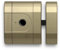 Cerradura electrónica invisible de alta seguridad int_LOCK PRO. Acabado latón mate. Abre con tu smartphone. No incluye mandos.