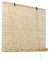 Rollo Bambus Outdoor 50 80 90 100 150 160 180cm Breit Retro Bambusrollo Sichtschutz Sonnenschutz Wärmeschutzrollo Jalousien Bambus Raffrollo für Fenster Pavillon Balkon Schilfvorhänge (Color : Natura