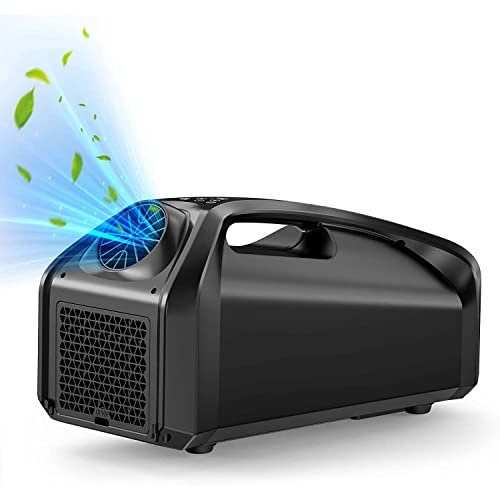 OUZBEM Portable Air conditioner, DC 24v Tent Air Conditionerr 2550BTU 750W AC Cooling Unit for Outdoor Camping Tent,Van, RV, Camper vision