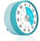 VFANDV Visueller Timer, 60 Minuten Countdown Timer Magnetische Küchentimer Kleine Kinder Zeitschaltuhr mit Einklappbarer Ständer Mechanisch Analoger Kurzzeit Timer für Küche Schule Büro